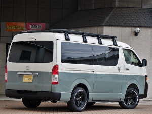 ハイエースバン新車アウトレットバンライフカスタム　ワイドバン