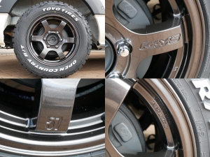 ハイエースバンディーゼル4WD　RAYS　スーパーGL