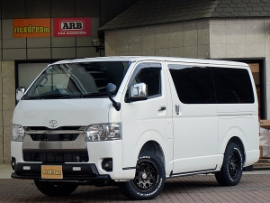 ハイエースＶ新車一部改良後　ディーゼル四駆　４WD