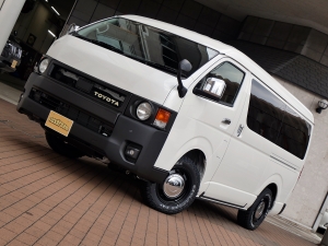 ハイエースワゴン１０人乗り　車中泊できる街乗り仕様車