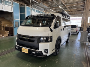 ハイエースワゴン１０人乗り　車中泊できる街乗り仕様車