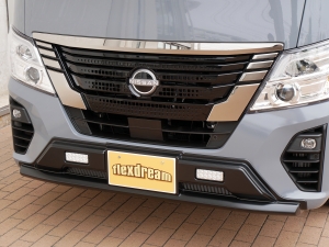 キャラバンステルスグレー　ベッド　車中泊