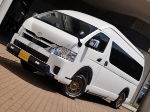 ハイエースワゴングラキャン　FD-BOX W03　車中泊