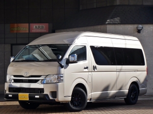 ハイエースワゴンキャンピング仕様　車中泊　フルフラット
