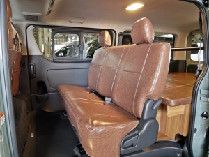 ハイエースバンディーゼル4WD　ベッドキット　車中泊