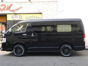 ハイエースワゴン１０人乗り　車中泊できる街乗り仕様車