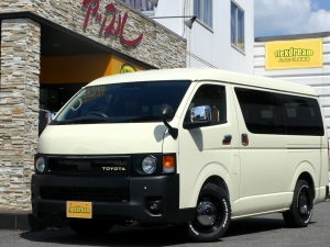 ハイエースＷ10人乗りワゴン　車中泊できる街乗り仕様車