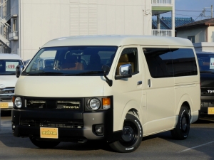 ハイエースＷ10人乗りワゴン　車中泊できる街乗り仕様車