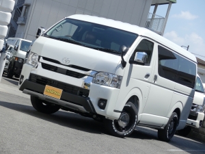 ハイエースワゴン１０人乗り　車中泊できる街乗り仕様車