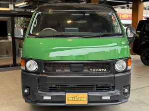 ハイエースバンflexdreamデモカー　ハイエースワイドバン　FD-BOX V09M　ポップアップルーフ