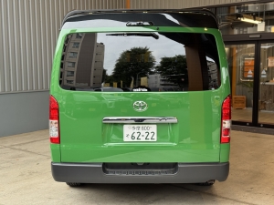 ハイエースバンflexdreamデモカー　ハイエースワイドバン　FD-BOX V09M　ポップアップルーフ