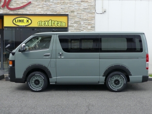 ハイエースバンディーゼル4WD　アースカラーパッケージ6X3アーバンカーキ
