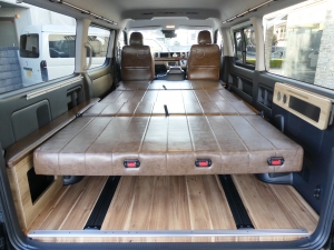ハイエースワゴンMONOBOX8人乗り　車中泊できる街乗り仕様車