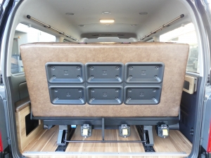 ハイエースワゴンMONOBOX8人乗り　車中泊できる街乗り仕様車