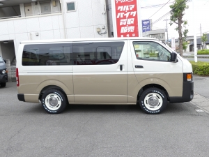 ハイエースバン新車ハイエースDX　丸目カスタム