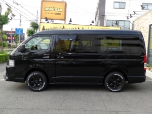 ハイエースワゴン新車カスタムコンプリート