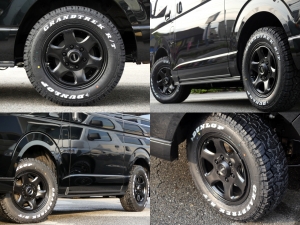 ハイエースワゴン新車カスタムコンプリート