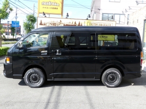 ハイエースワゴン新車カスタムコンプリート