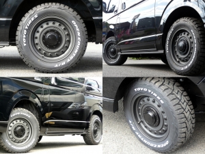 ハイエースワゴン新車カスタムコンプリート