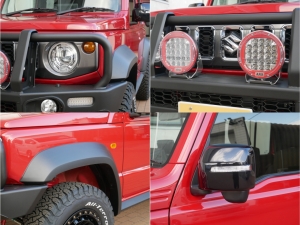 ジムニーノマド登録済み未使用車　リフトアップ　ARBカスタム