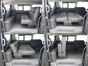 ハイエースワゴン１０人乗り　新車カスタム