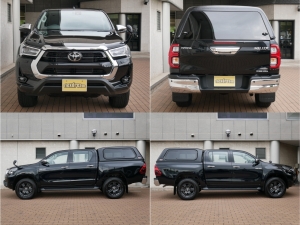 ハイラックスマイナーチェンジ後　ARB4x4キャノピー　LINE-Xベッド