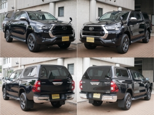 ハイラックスマイナーチェンジ後　ARB4x4キャノピー　LINE-Xベッド