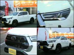 ハイラックス新車コンプリート安全装備マイナーチェンジ後 ハイラックス