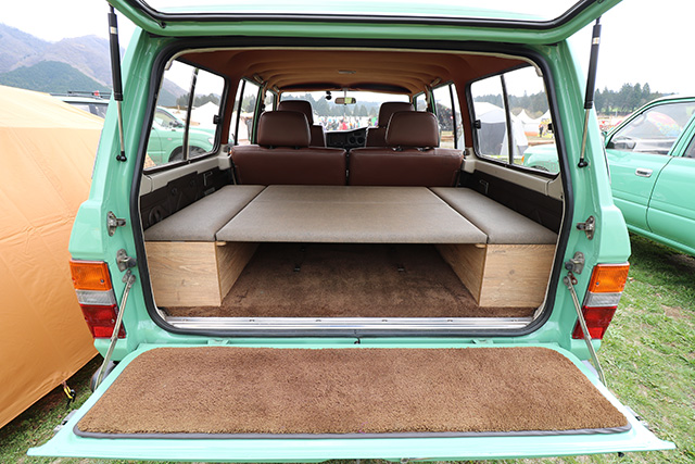 ランクル60用ベッドキット 車中泊／アウトドア｜FD-camp｜フレックス 