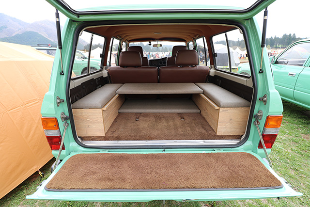 ランクル60用ベッドキット 車中泊／アウトドア｜FD-camp｜フレックス 