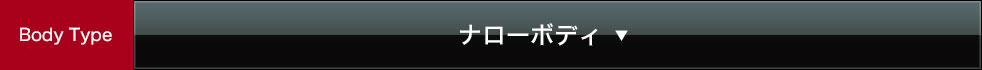 ボディタイプ：ナローボディ