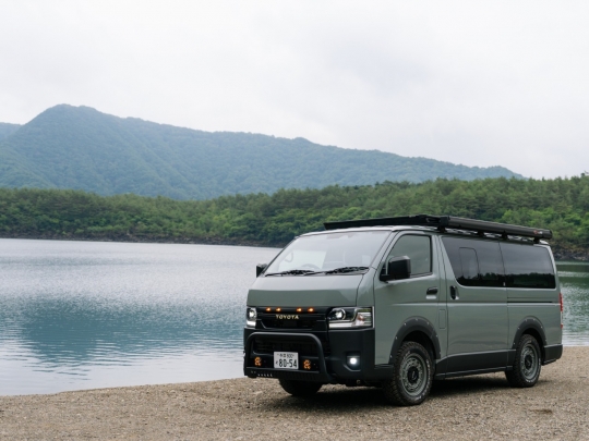 ハイエースＶBi-beam　ハイエース車中泊　新型ハイエース