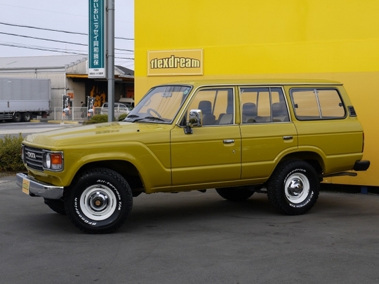 ランクル60マスタードイエロー 丸目 ロールーフ カスタムカー