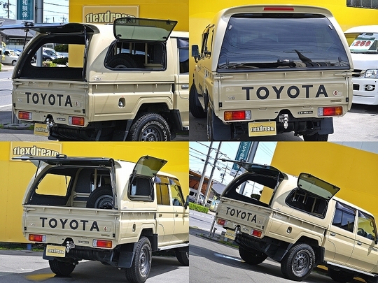 ランクル70ピックアップ キャノピー ベージュ カスタムカーギャラリー車両詳細 ランクル70ピックアップ キャノピー ベージュ カスタムカーギャラリー車両詳細