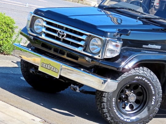 TOYOTA グリル ブラック 70 HZJ77HV.PZJ70.77 楽天市場】【送料無料】 ランドクルーザー 70系 HZJ75 PZJ77HV