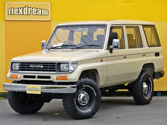 78プラド純正ドアパネルセット グレー ブラック KD-KZJ78W