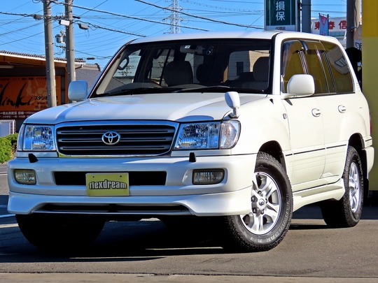 希少！DEPO製フォグランプランクル100、ファブレスエアロ用赤色 、改造車！ ランクル100【リフトアップ×WINBOグリルガード】カスタム画像集