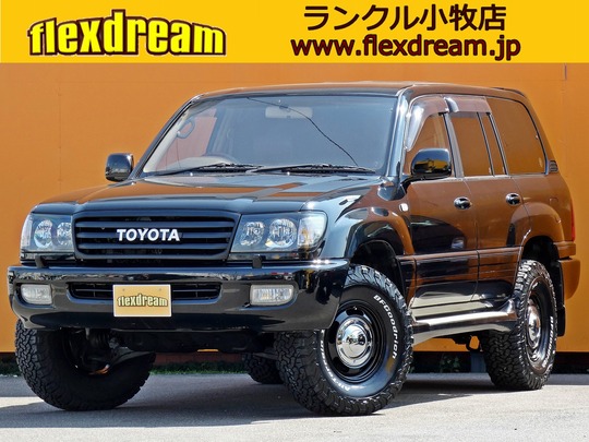 モクみつ　取りにこれる方限定　ランクル100 M/T 脅威の70万km超え】純正にこだわって20年間乗り続けたランクル