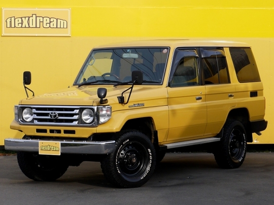 Bj46v　ランクル70バンパー　特注設計 ランクル70 ZXリフトアップ オプション前後デフロック西日本仕