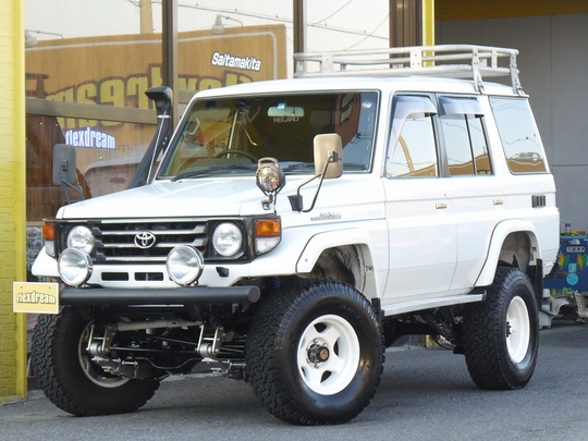 ランクル７０ディーゼル規制適合済み ターボ付き カスタムカー 
