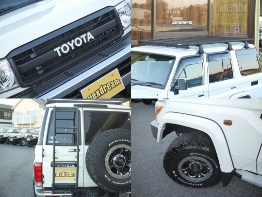 へのお ランドクルーザー70 T/A KO2 LT285/75R16 116/113R ホワイト