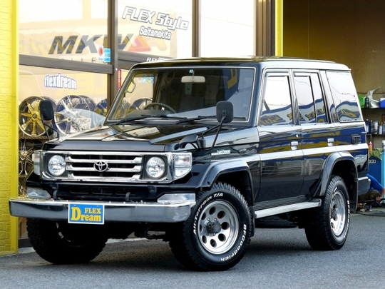 レトロ　バンパー トヨタ ランドクルーザー70 ZX ランクル77 後期ルック