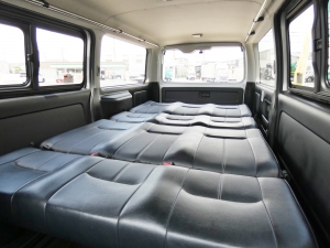 ハイエースＶflexdreamライトキャンピングカー　旧FD-BOX5　4ナンバー8人乗り