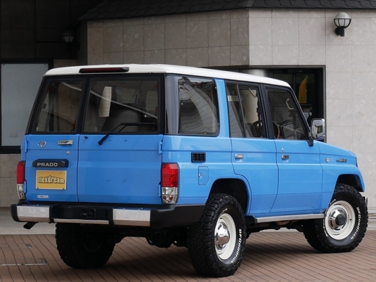 ランクルプラドクラシックCP 屋根白 白鉄っちん カスタムカー