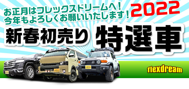Flexdream 22新春初売り特選車 フレックス ドリーム
